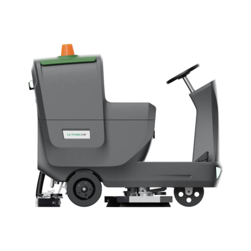 commercial ride on floor scrubber