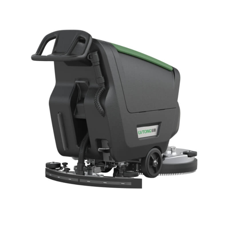 walk-behind floor scrubber