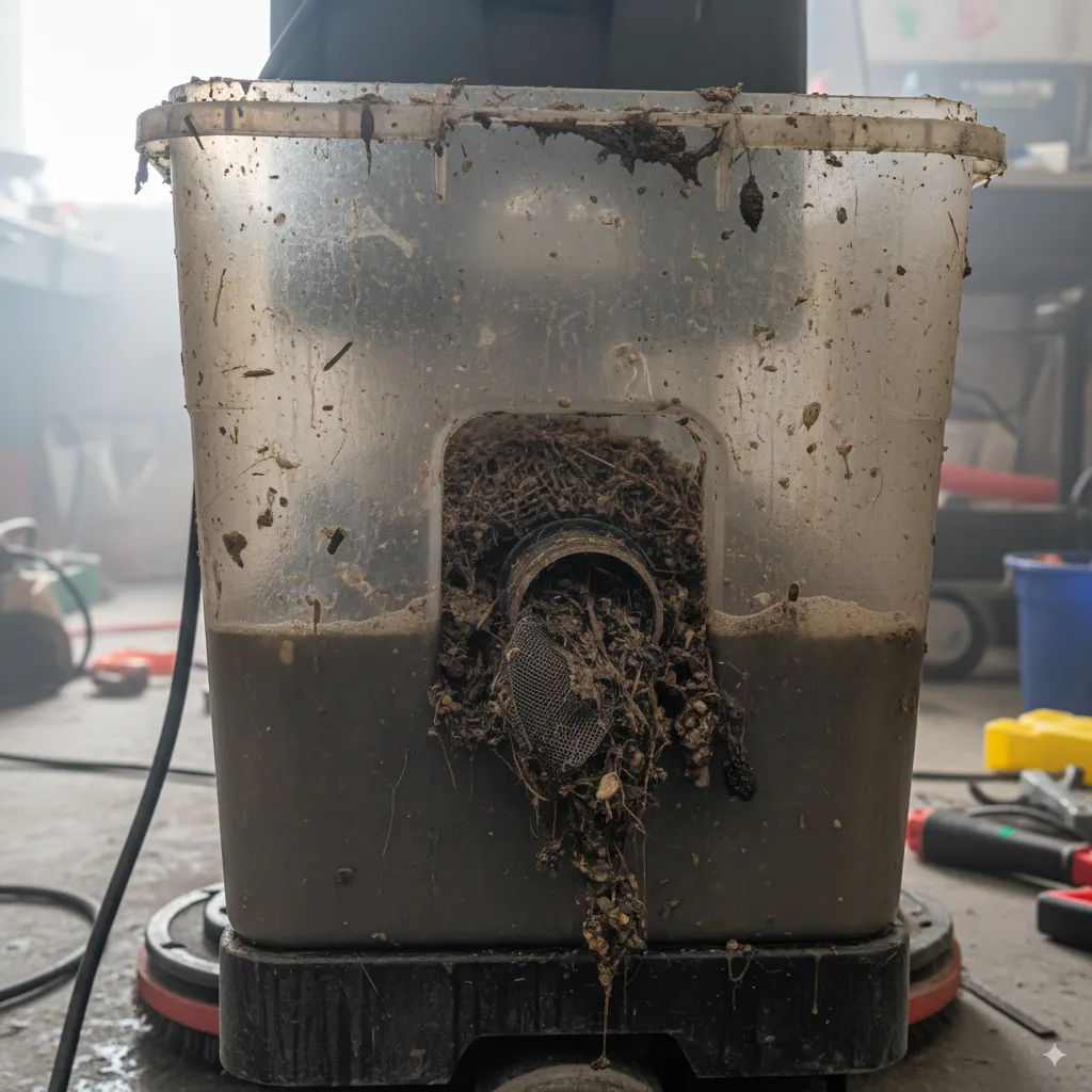 Clogged Recovery Tanks