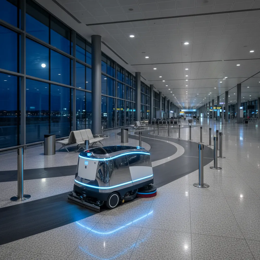 Autonomous Scrubbers - LVTONG Autonomous Scrubbers