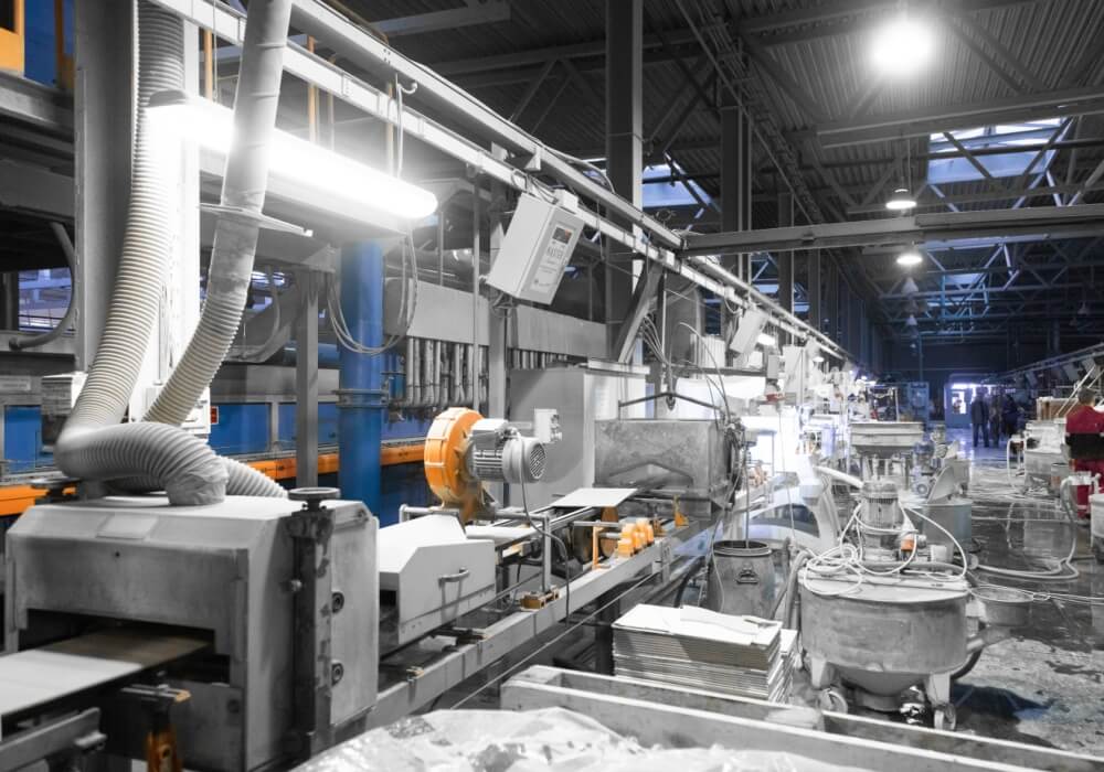 Máquina de limpeza de pisos cerâmicos para fábrica de processamento de alimentos