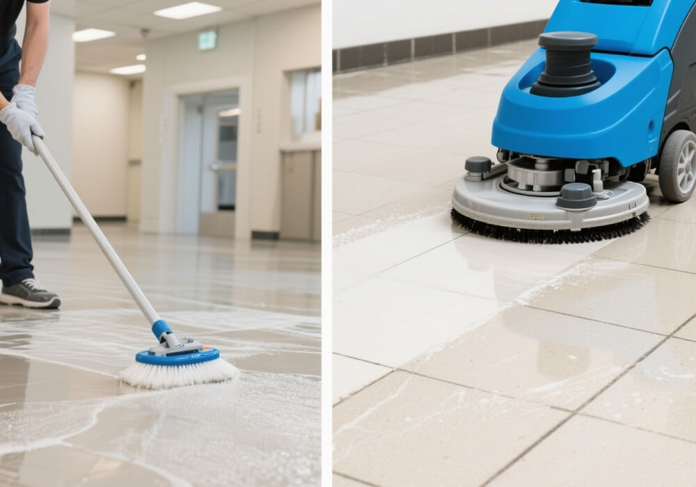 cleaning-efficiency-comparison-industrial-scrubber
