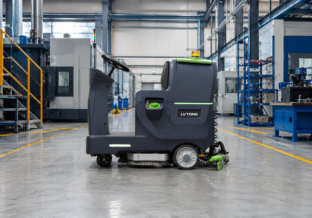 Commercial Floor Cleaning Machine for Factory Floors - LVTONG Commercial floor cleaning machine for factory concrete floors