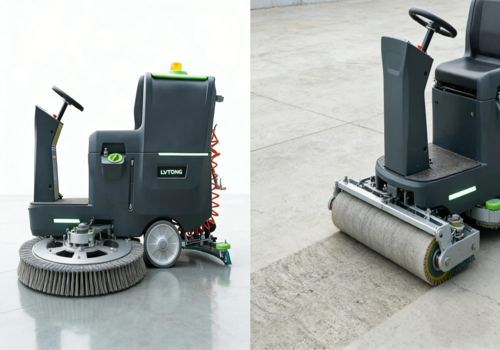 disc scrubber vs cylindrical scrubber floor cleaning applications - LVTONG disc scrubber vs cylindrical scrubber floor cleaning applications