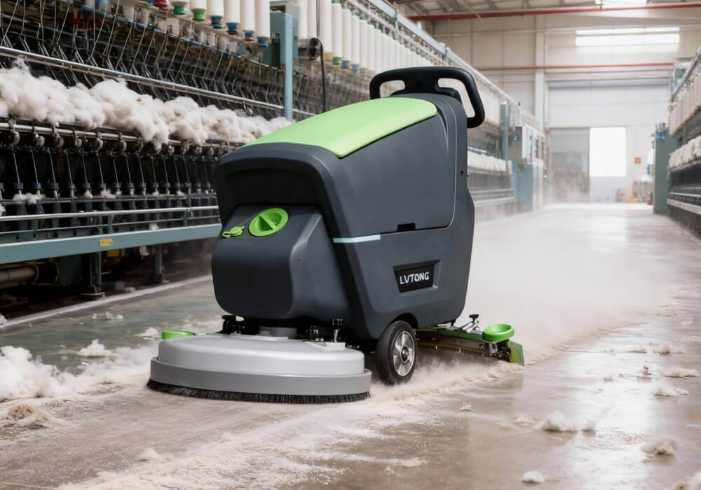 Applications des machines à laver les sols industriels