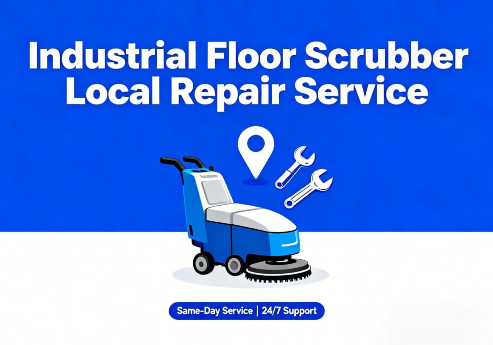 floor scrubber repair service near me fast response