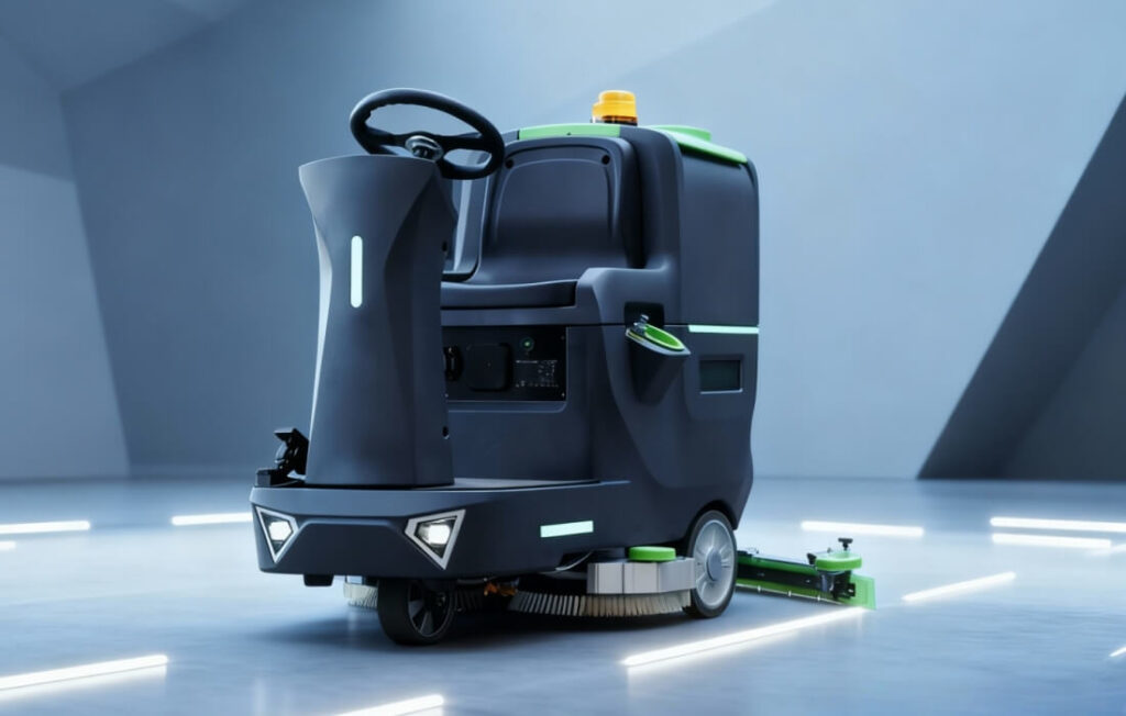 fregadora de suelos industrial