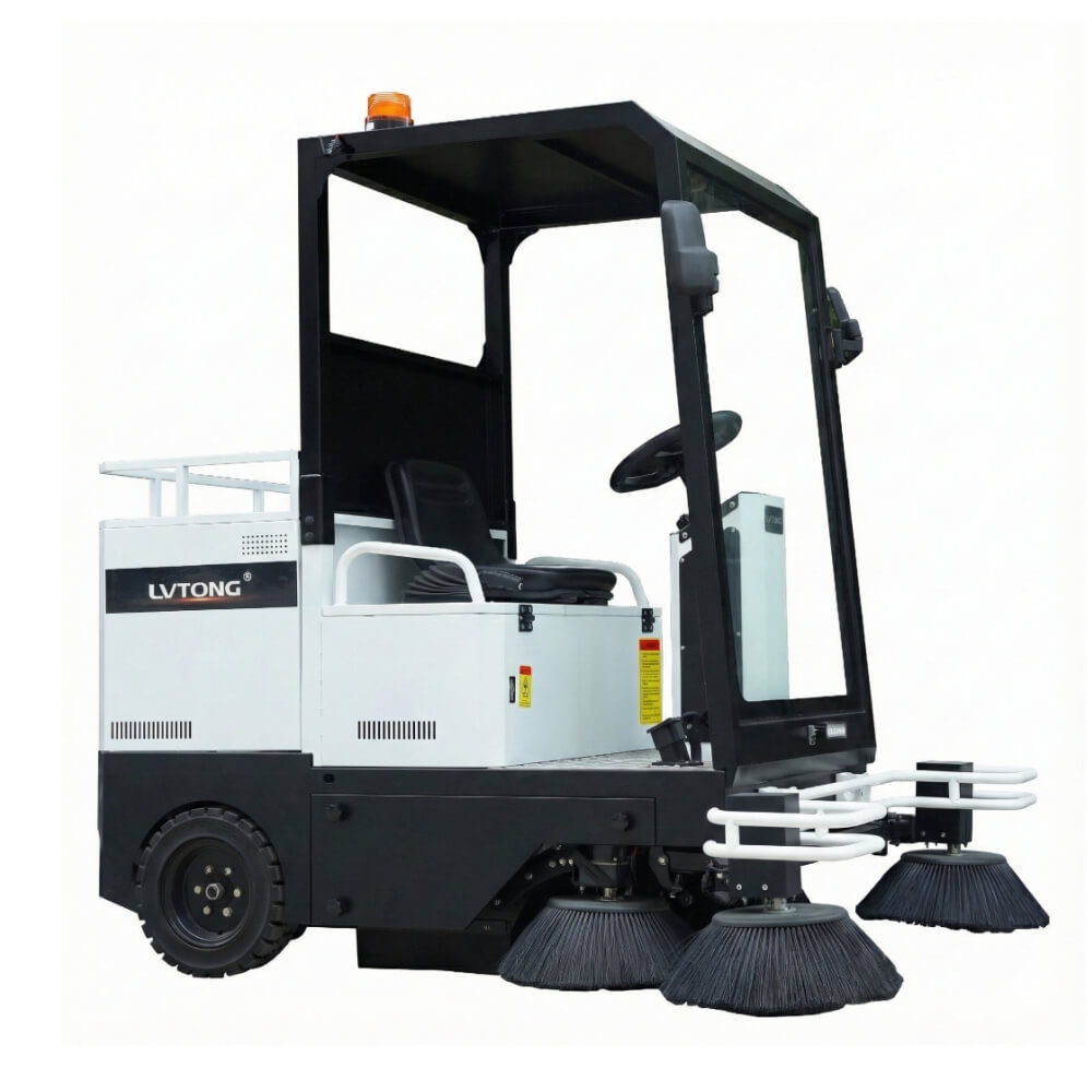 Industrielle Aufsitzkehrmaschine