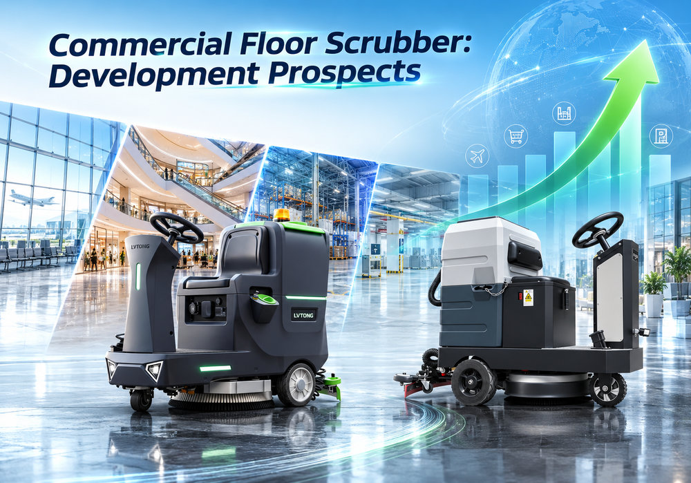 Commercial floor scrubber development prospects and future market trends