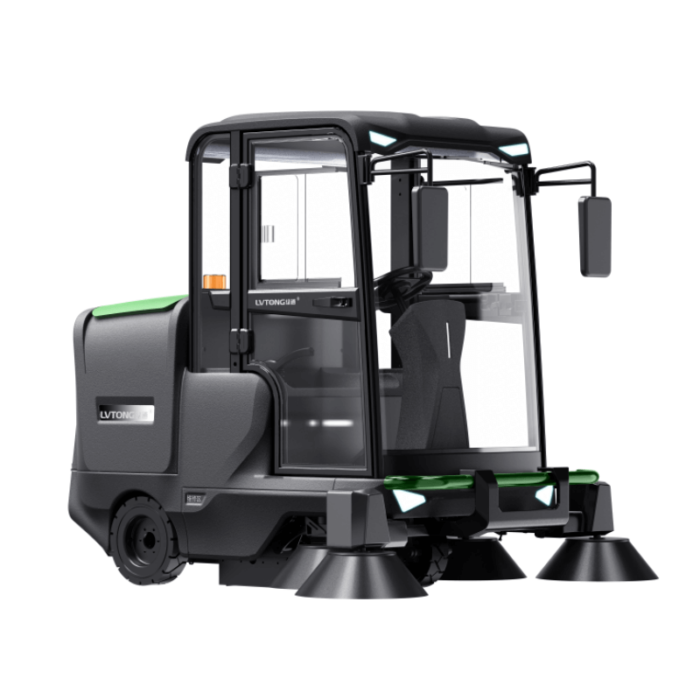 industrial ride on floor sweeper machine​
