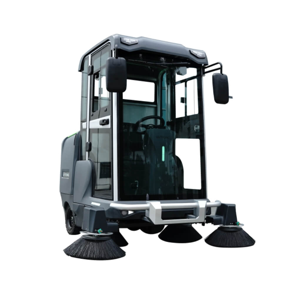 Industrielle Aufsitz-Kehrmaschine