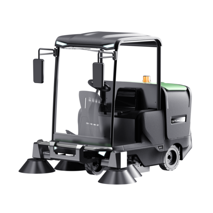 riding floor sweeper