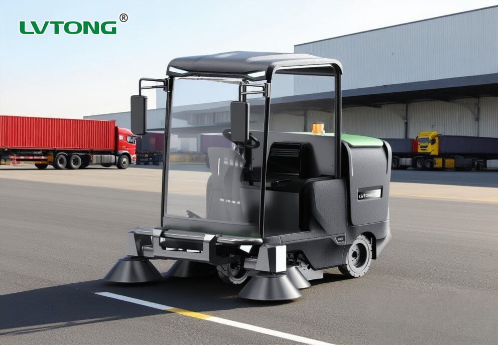 Industrial Floor Sweeper: Semi-Automatic VS Fully Automated 5 Floor Sweeper in Logistics Park