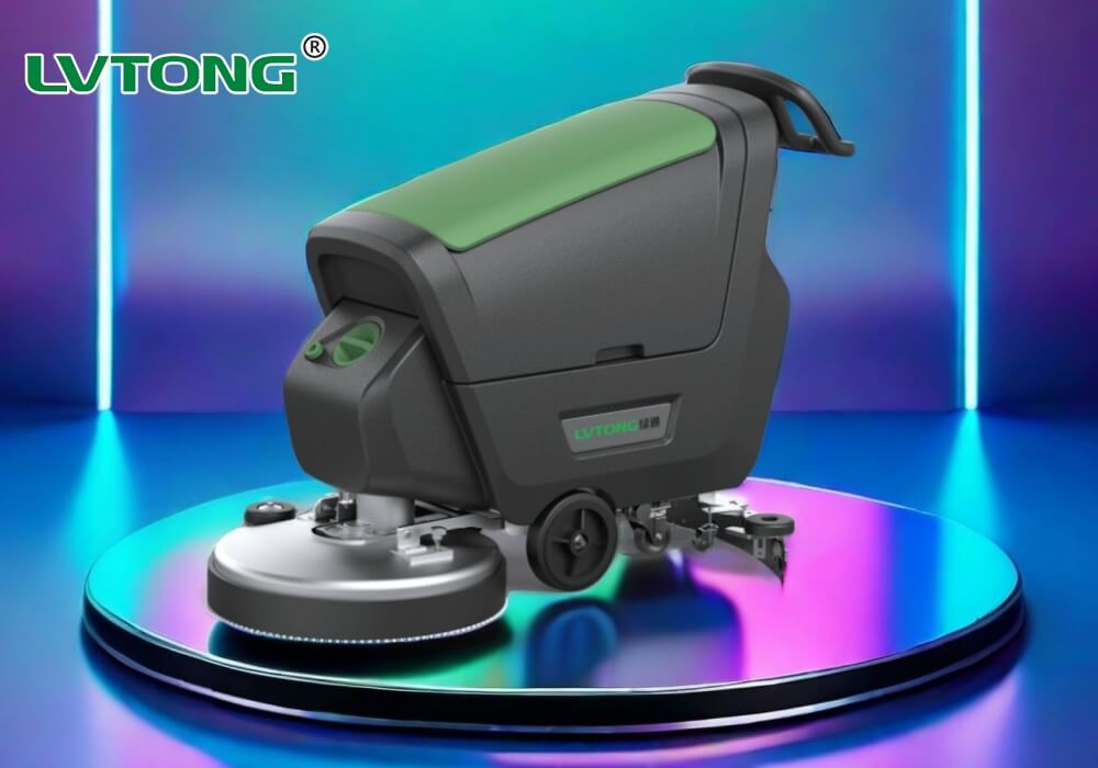 Floor Scrubber Dryer and Floor Sweeping Machine in Factory 5