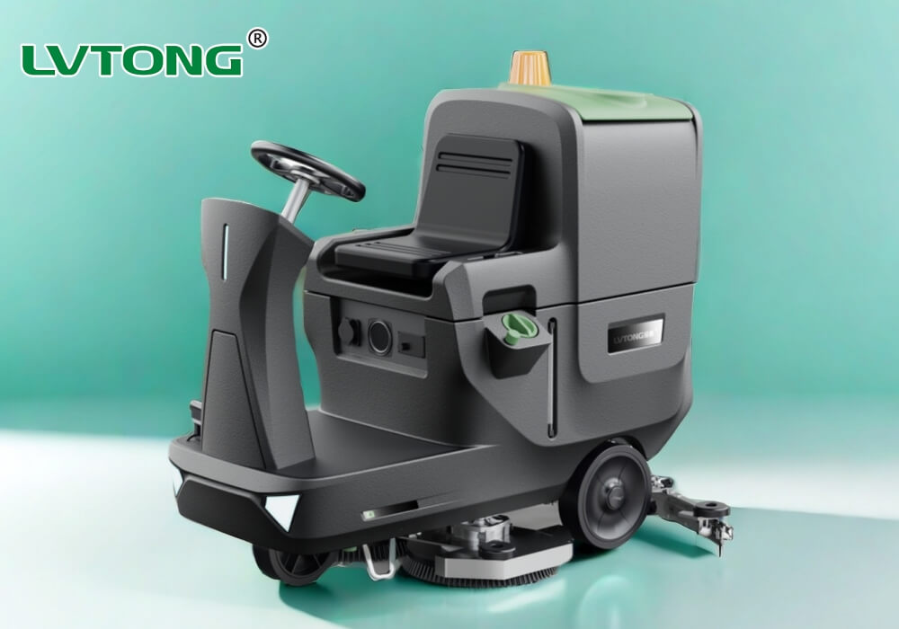 Floor Scrubber Dryer and Floor Sweeping Machine in Factory 1