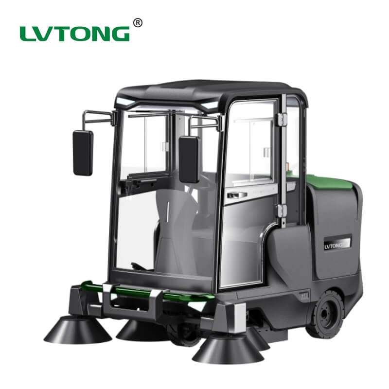industrial floor sweeping cleaning machine