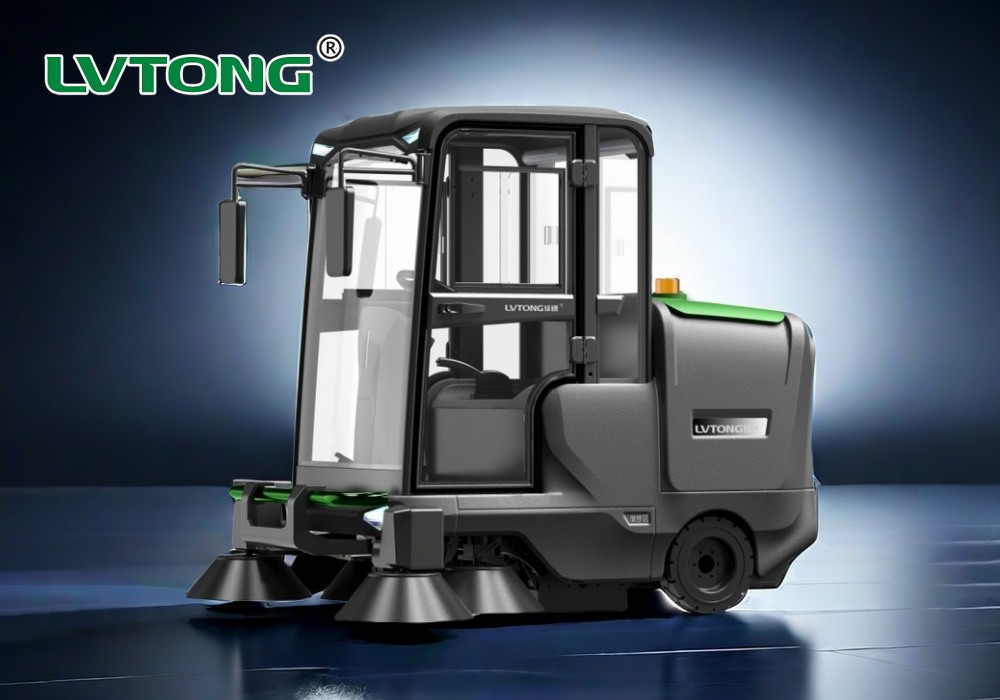 industrial floor sweeping machine