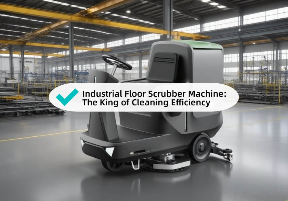Industrial Floor Scrubber Machine The King of Cleaning Efficiency