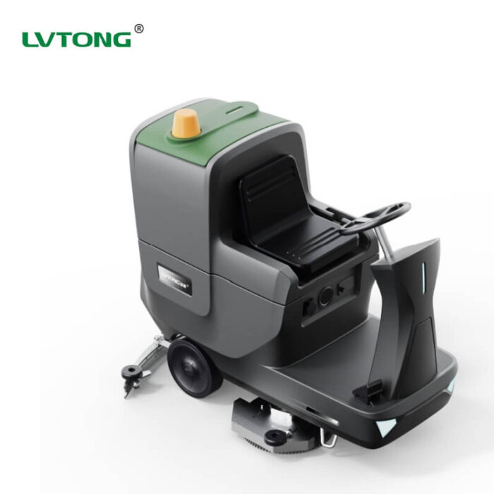 commercial ride on floor scrubber