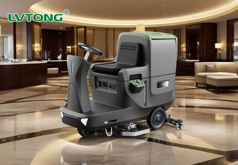 ride on floor scrubber machine​