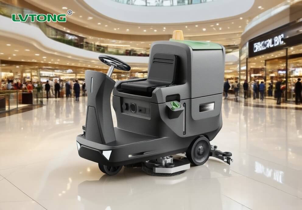 ride-on floor scrubber​
