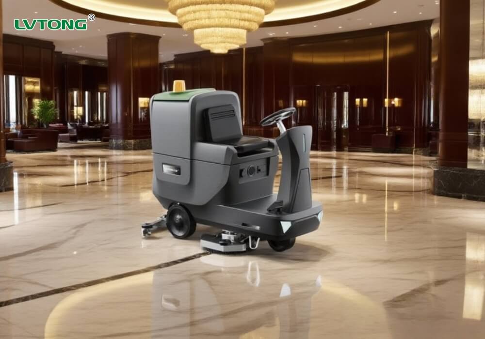 scrubber dryer floor cleaning machine​