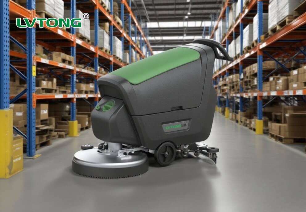 Floor Scrubber Machine: Factory Standard Equipment 1 scrubber floor machine