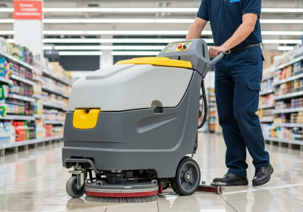 How to Use a Walk-behind Floor Scrubber: Easy Guide