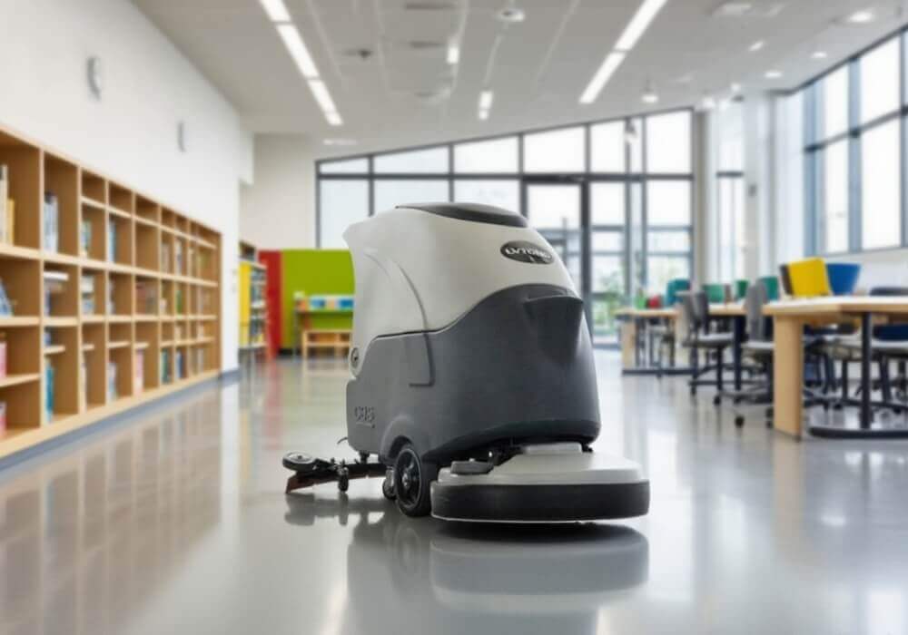 floor scrubber machine industrial​