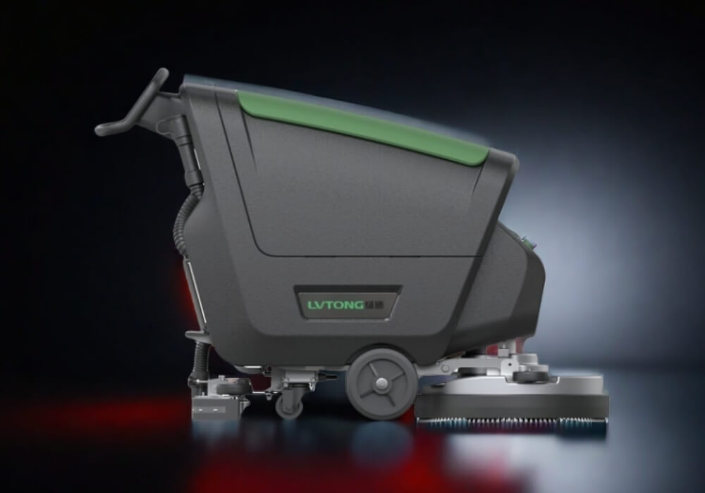 industrial floor scrubber machine