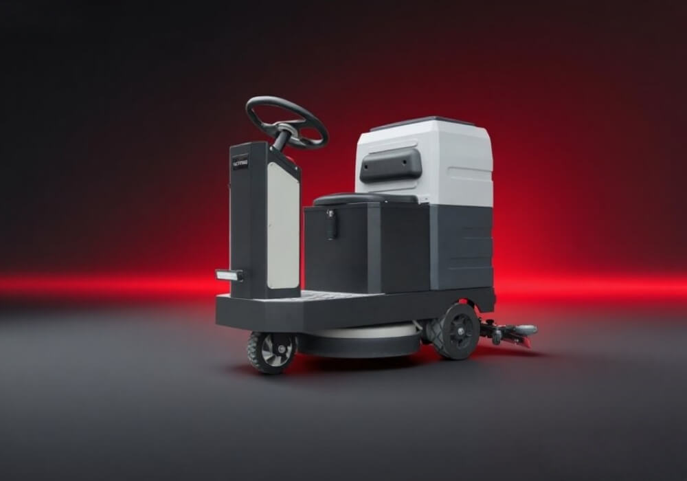 ride on floor scrubber machine