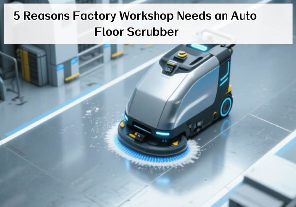 5 Reasons Factory Workshop Needs an Auto Floor Scrubber