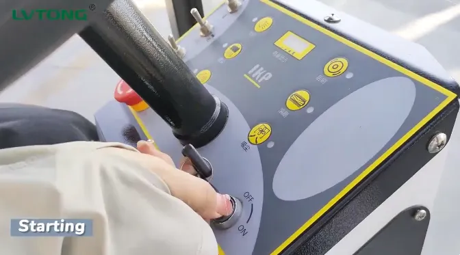 Get Comfortable and Start the Machine