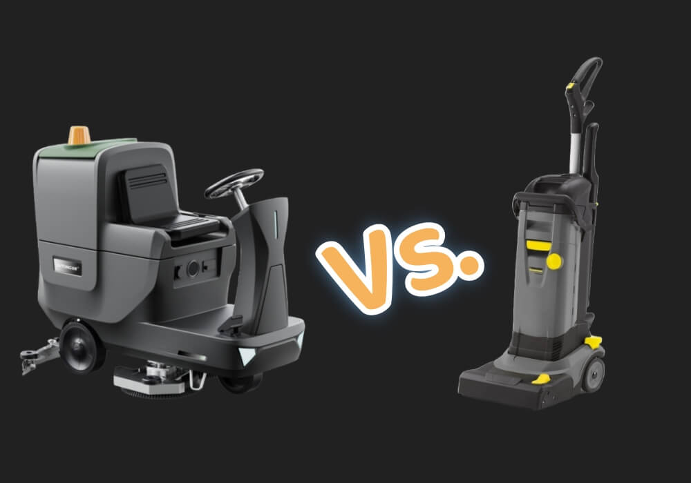 Industrial Floor Scrubber VS. Household Floor Scrubber