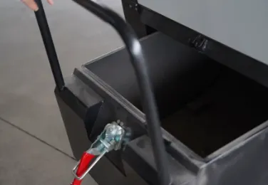 Sweep Collection Bin