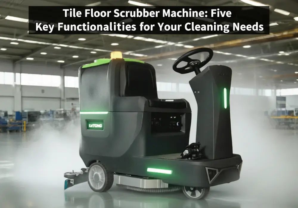 Tile Floor Scrubber Machine: Five Key Functionalities for Your Cleaning Needs