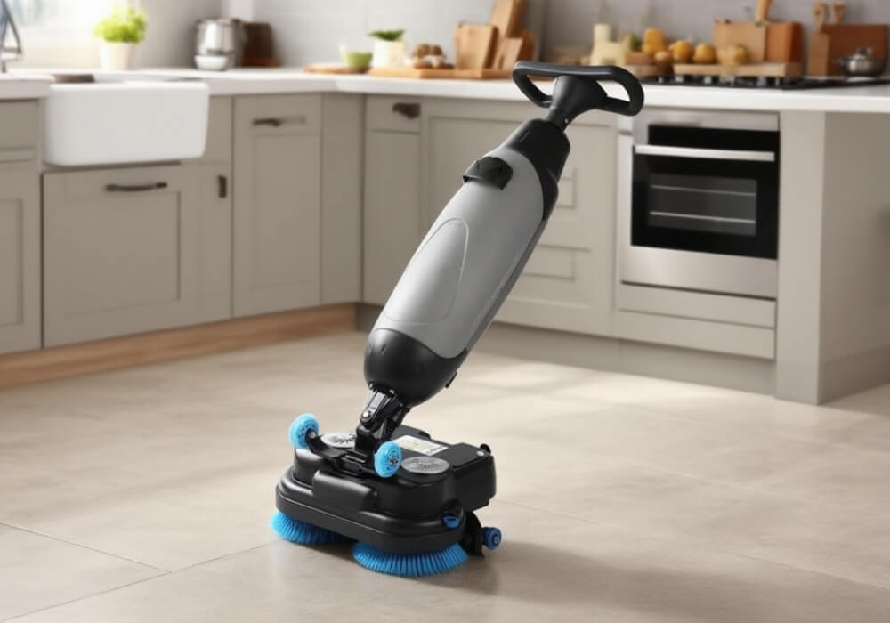 commercial floor scrubber machine