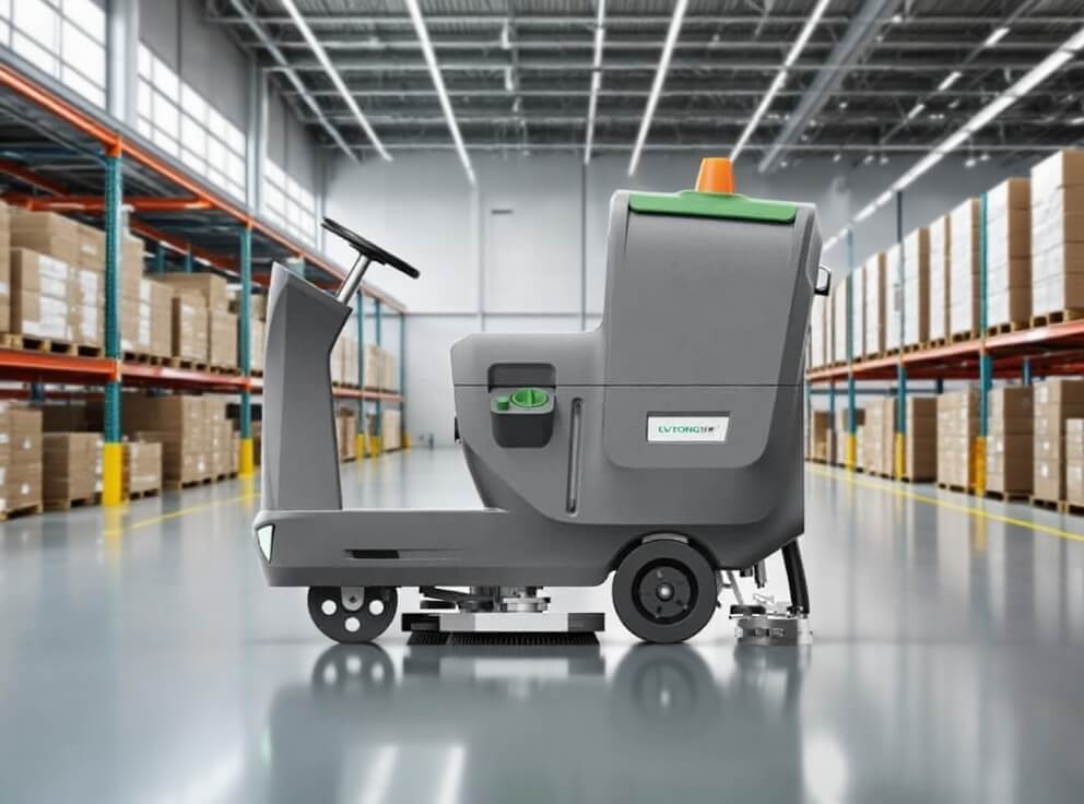 concrete scrubber machine