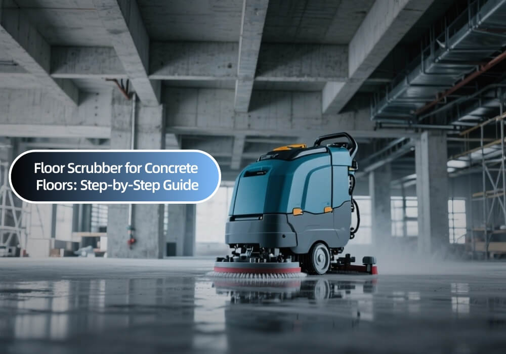 floor scrubber for concrete