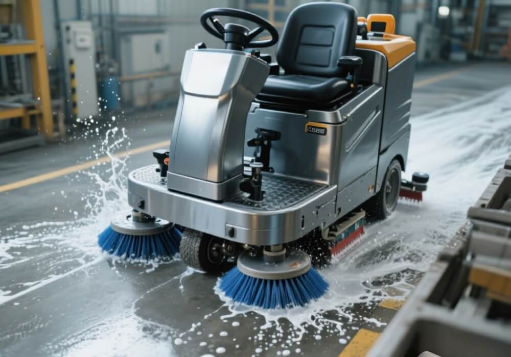 floor scrubber lithium battery