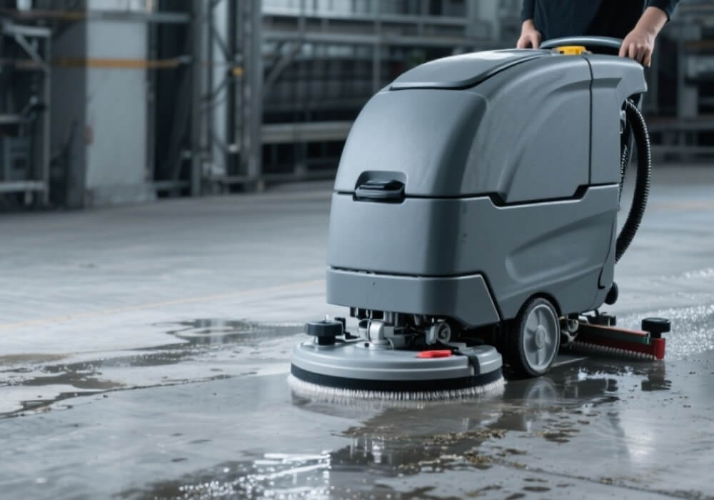 floor scrubber machine