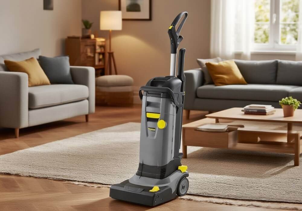 hand push floor scrubber machine