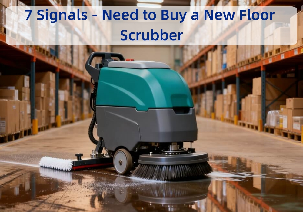7 Signals - Need to Buy a New Floor Scrubber