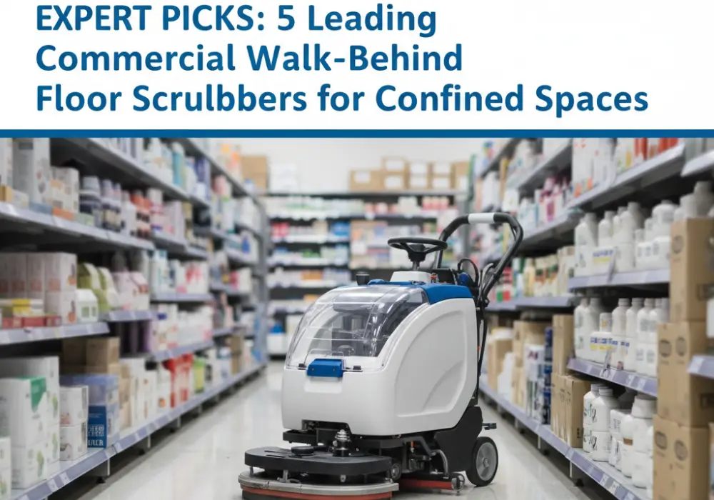 Expert Picks 5 Leading Commercial Walk-Behind Floor Scrubbers for Confined Spaces