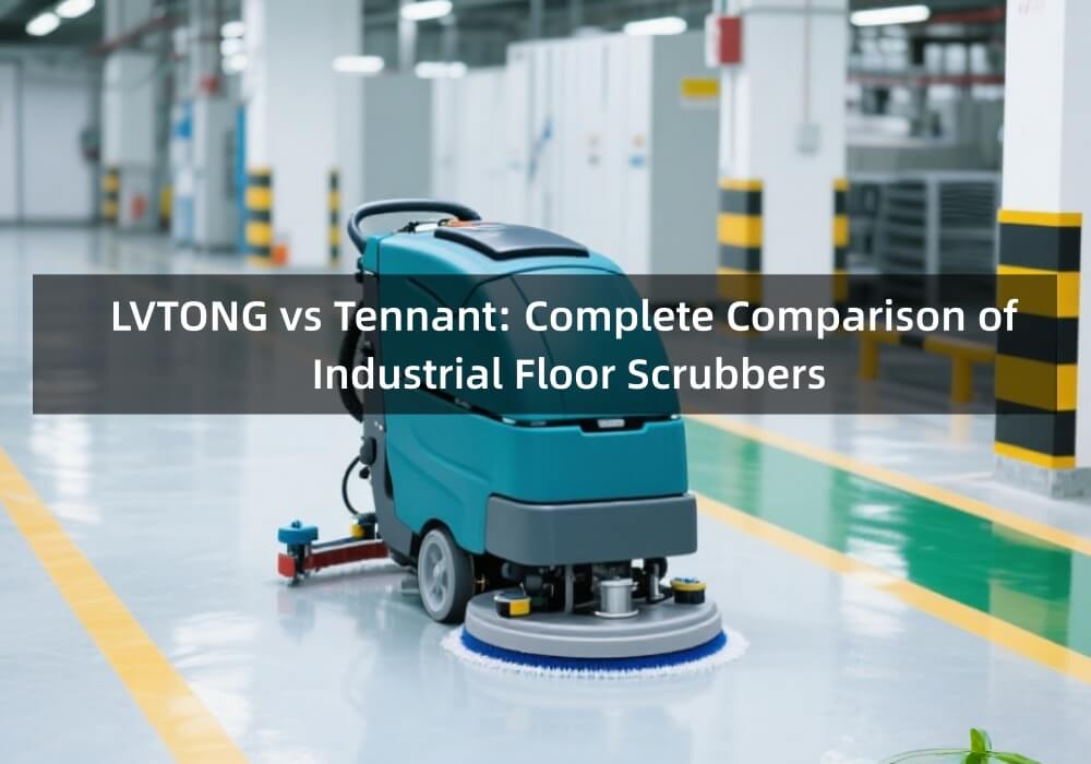 Tennant VS LVTONG Complete Comparison of Industrial Floor Scrubbers
