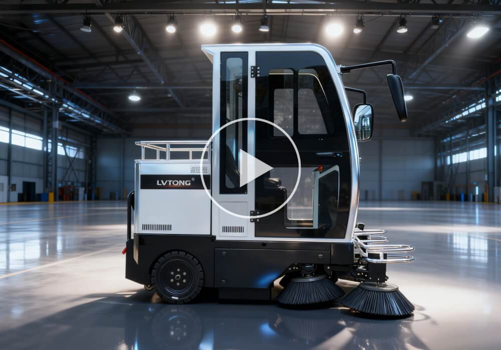 1950S Floor Sweeping Machine