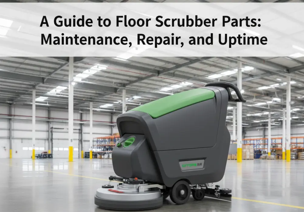 A Guide to Floor Scrubber Parts Maintenance, Repair, and Uptime