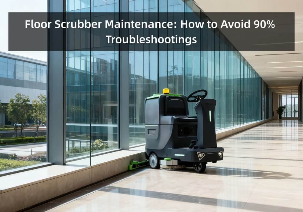 Floor Scrubber Maintenance How to Avoid 90 Troubleshootings