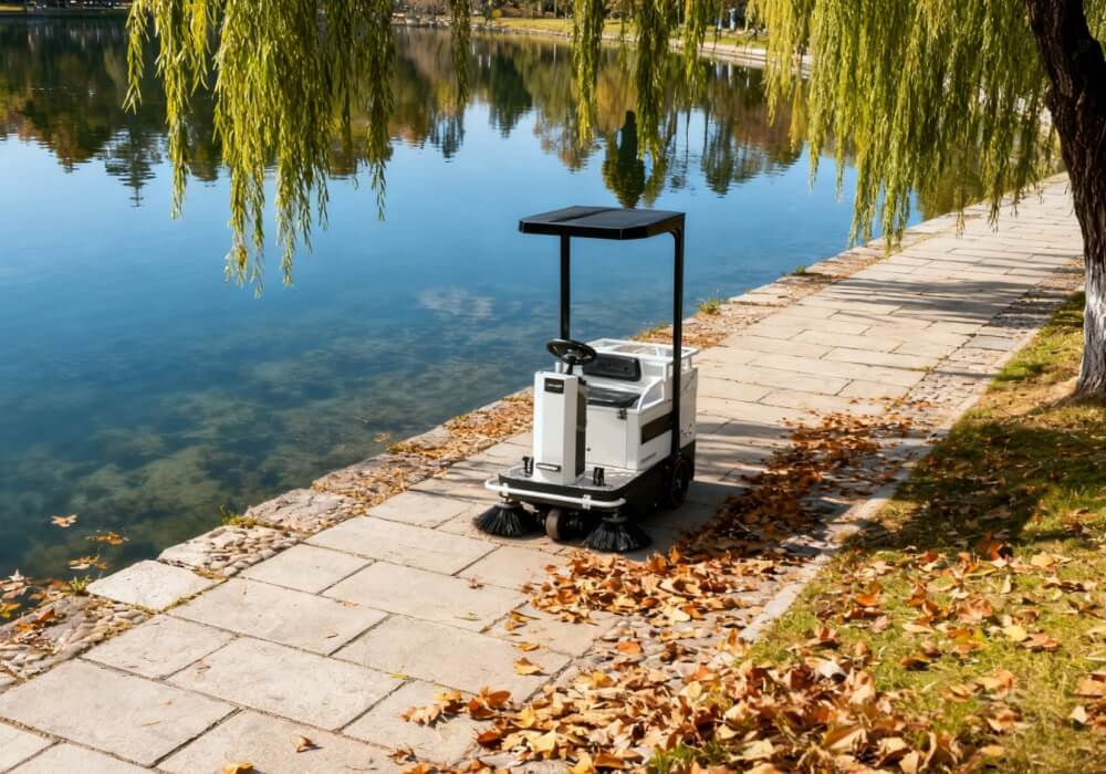 Industrielle Kehrmaschine