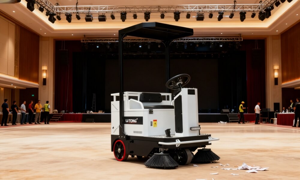 Industrielle Bodenkehrmaschinen